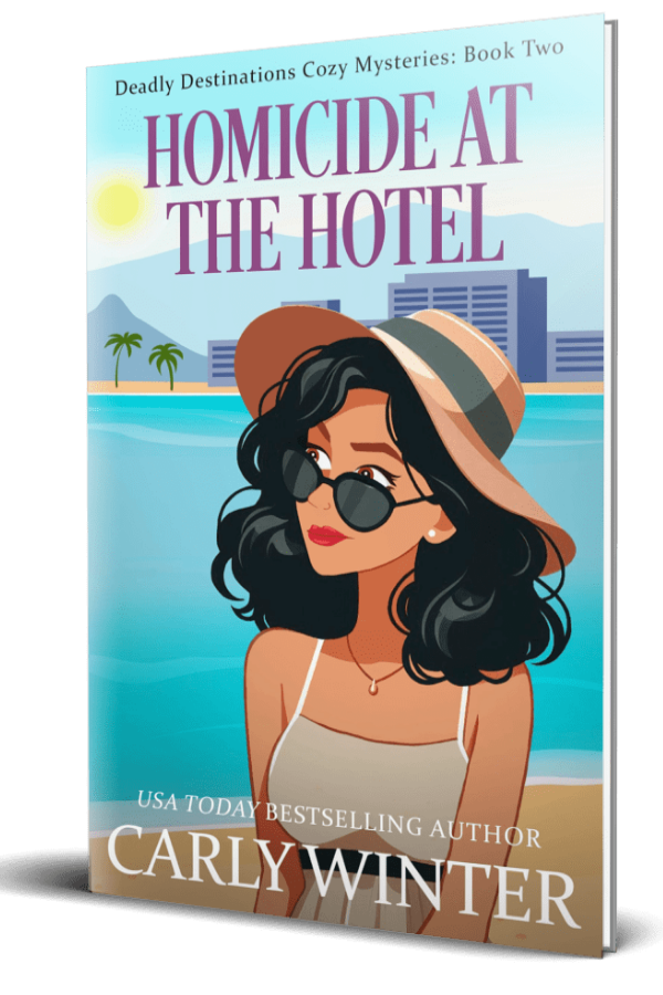 Large Print Paperback Homicide at the Hotel