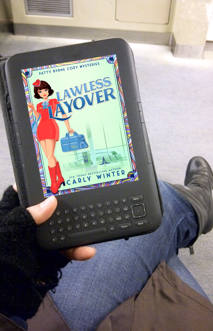 Lawless Layover historical cozy mystery by carly winter