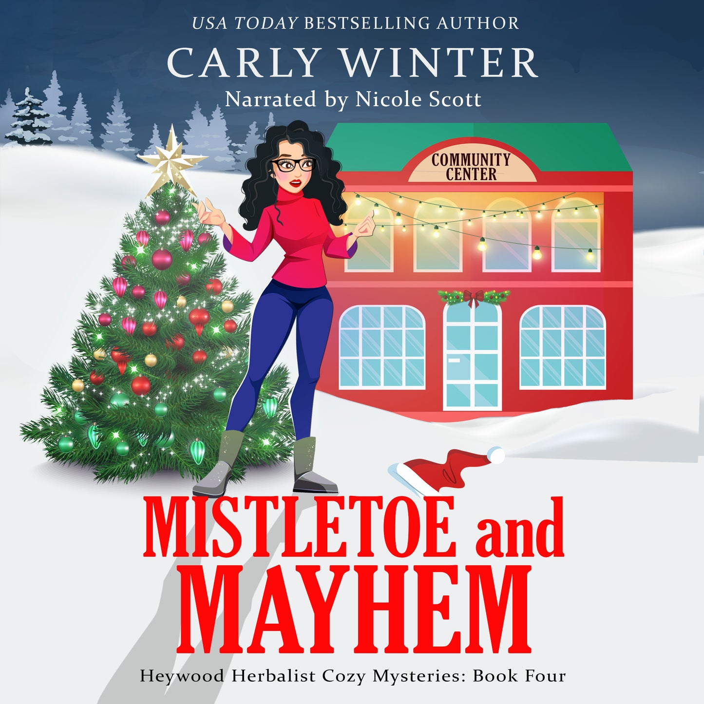 Mistletoe and Mayhem Audiobook