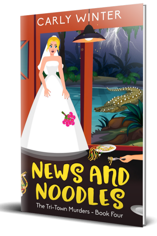News and Noodles Large Print Paperback