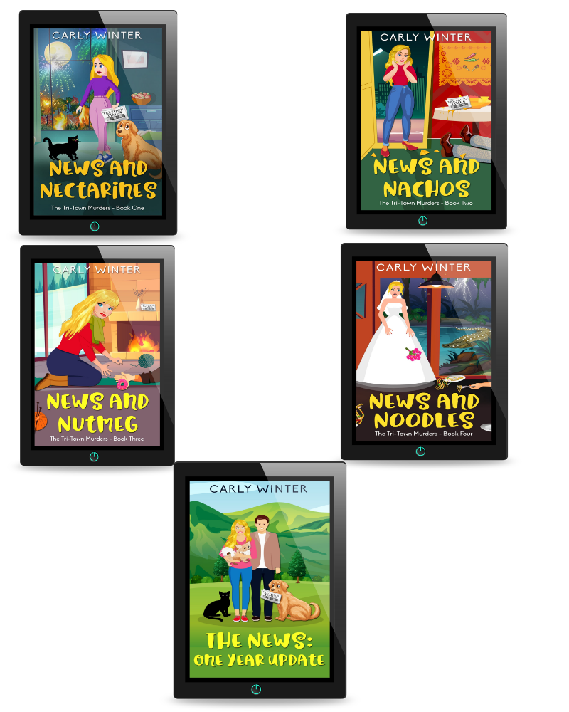 Ebooks: Tri-Town Murders Cozy Mystery Series – Complete Bundle | Carly Winter