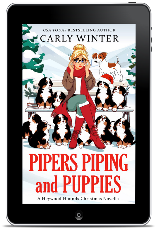 Pipers Piping and Puppies (Heywood Hounds Novella)