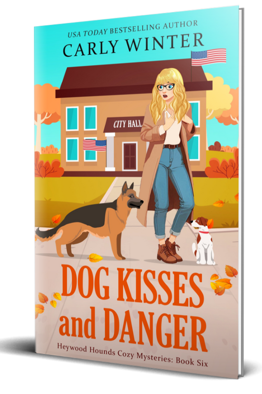 Dog Kisses and Danger (Large Print Paperback)