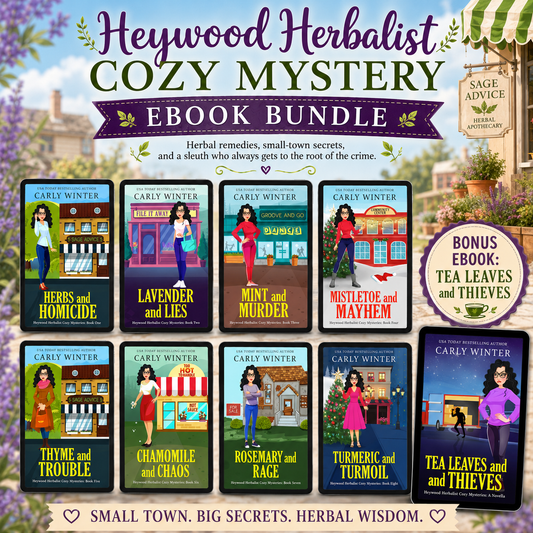 Heywood Herbalist Cozy Mystery Series: 10-Book Ebook Bundle | Carly Winter