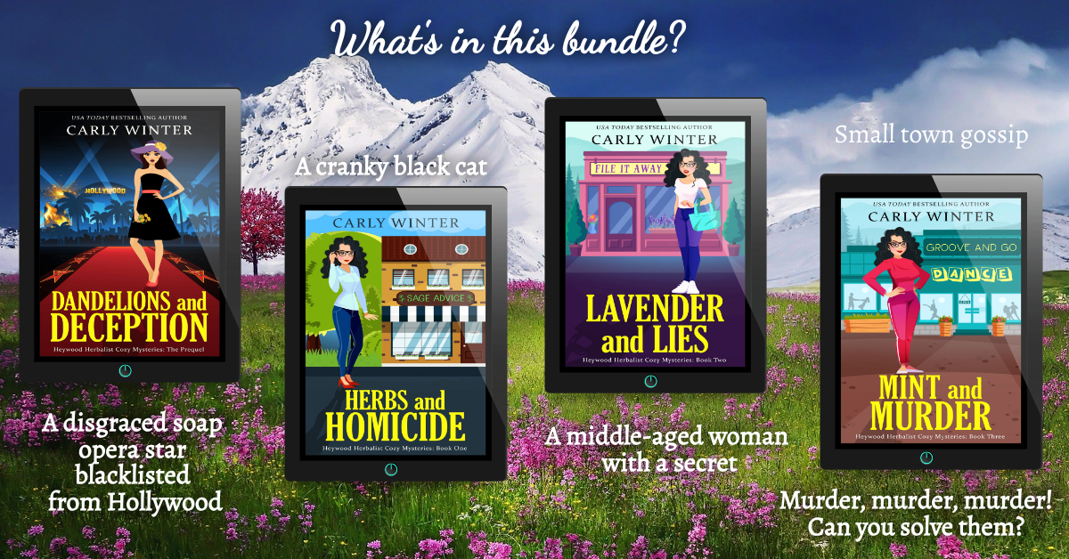 Ebooks: Heywood Herbalist Cozy Mysteries: Books 1-3 with Bonus Novella