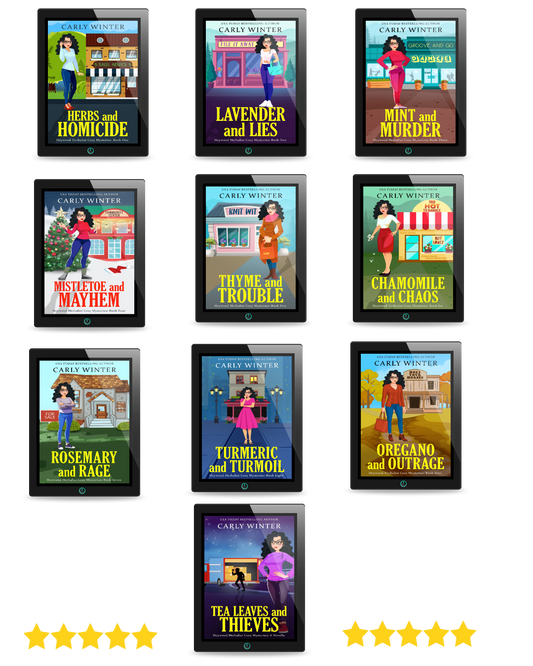Heywood Herbalist Cozy Mystery Series: 10-Book Ebook Bundle | Carly Winter