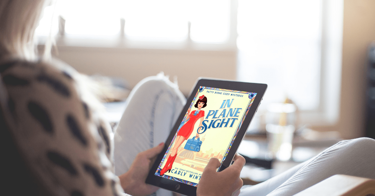 In plane sight ebook historical cozy mystery by  carly winter
