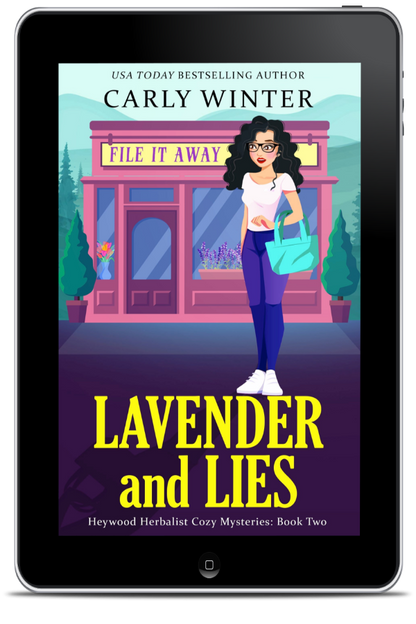 Ebook: Lavender and Lies – Book 2 in the Heywood Herbalist Cozy Mystery Series | Carly Winter