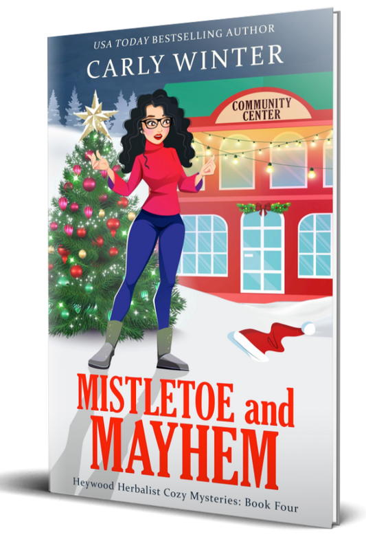 Mistletoe and Mayhem (Large Print Paperback)