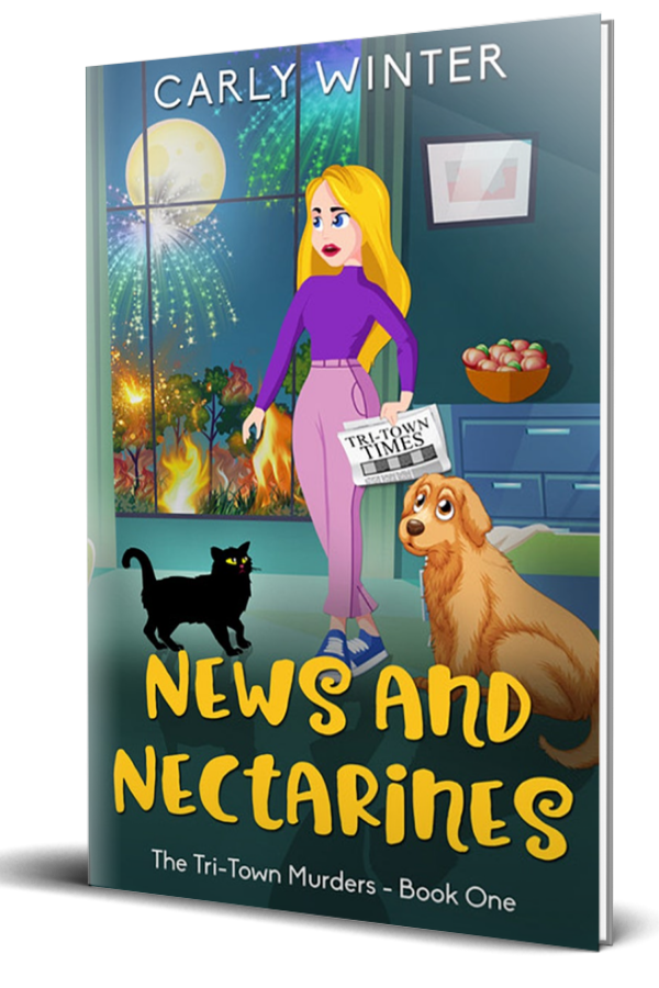 News and Nectarines (Large Print Paperback)