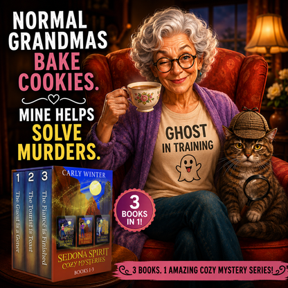 Sedona Spirit Paranormal Cozy Mystery Series: Books 1–3 Ebook Bundle | Carly Winter