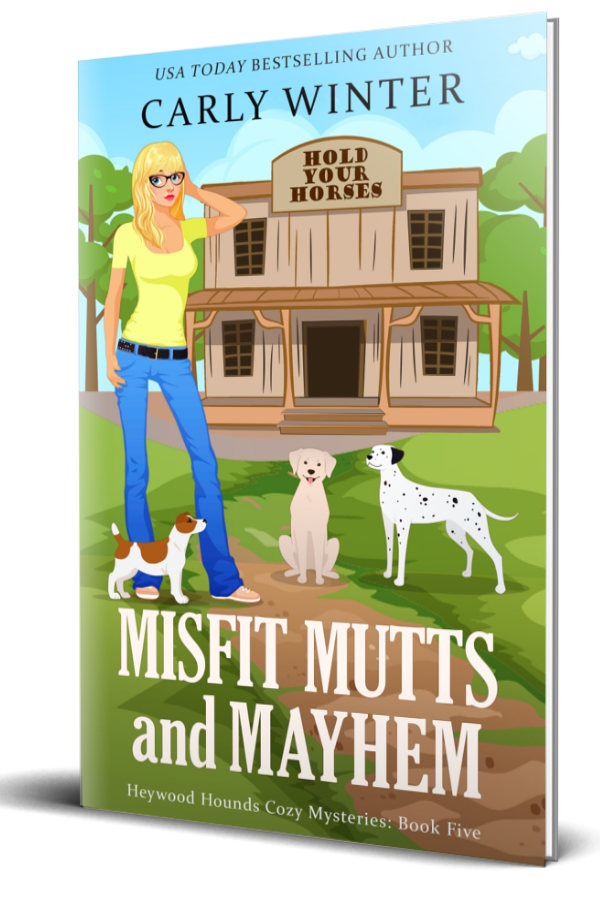 Misfit Mutts and Mayhem (Large Print Paperback)