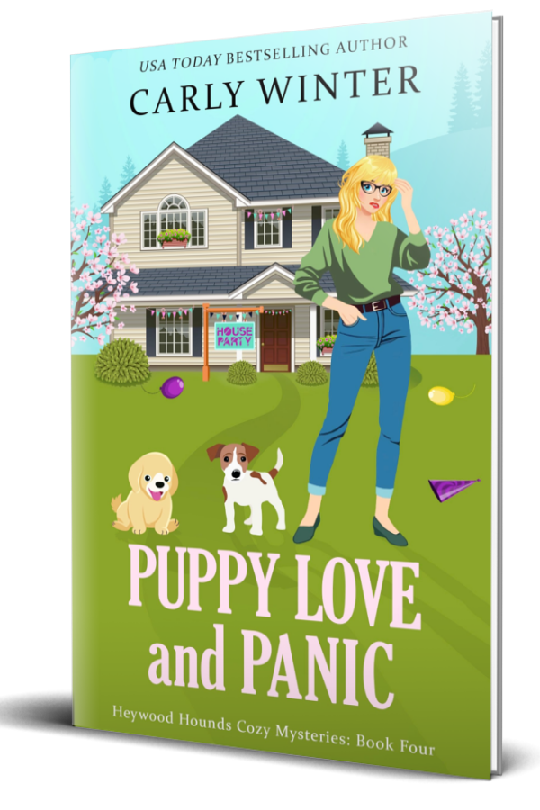 Puppy Love and Panic (Large Print Paperback)